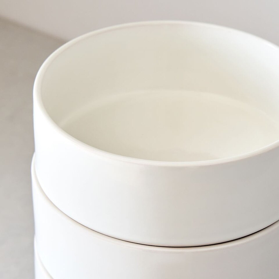 StraightSided Stoneware Cereal Bowls West Elm Australia